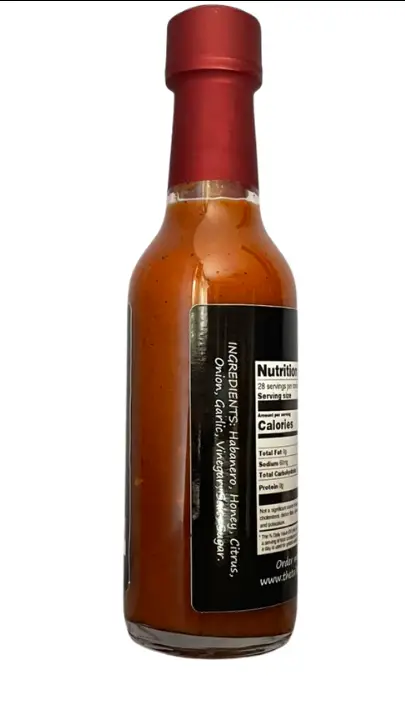 Angels Kiss: Honey & Red Habanero Medium Hot Sauce - Image 2